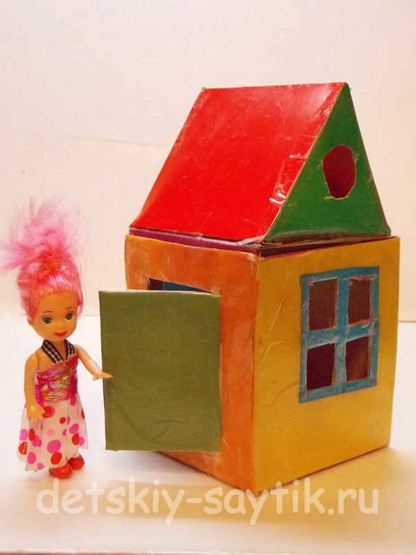 самодельный домик для куколки